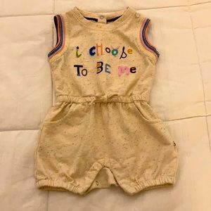 Infant one-piece jumper — cute and like new!